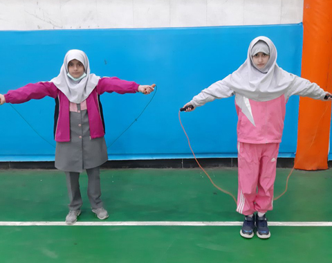 آموزش طناب زنی ویژه دانش آموزان پایه چهارم ( مرحله اول)