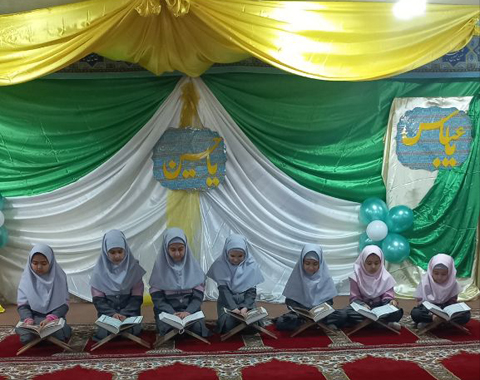 تمرینات آمادگی گل دختران قرآنی جهت ایجاد آمادگی برای حضور در یازدهمین دوره مسابقات قرآن پرتو نور