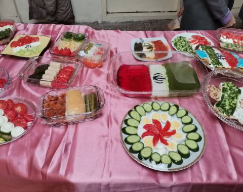 برگزاری صبحانه سالم به مناسبت ایام مبارک دهه فجر